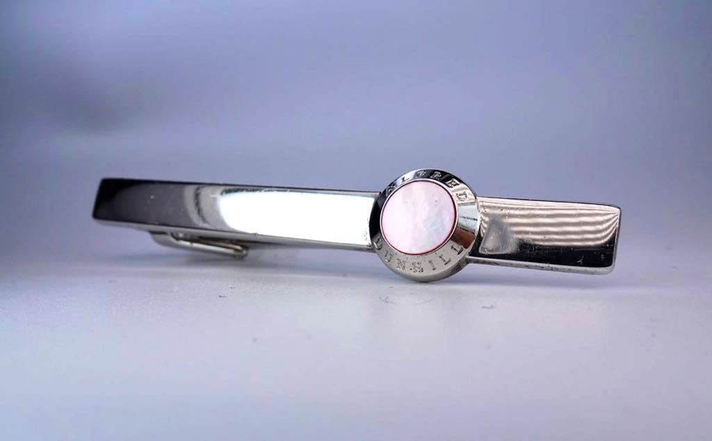 Dunhill Pink Shell Sterling Silver 925 Tie Pin Tie Bar Alfred Dunhill ...