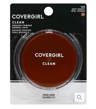 COVERGIRL Clean Pressed Powder 155 SOFT HONEY ORIGINAL TALC