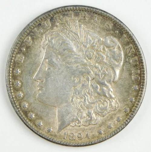 1894-O $1 Morgan Silver Dollar AU Bagmarks Circulated Coin C4216