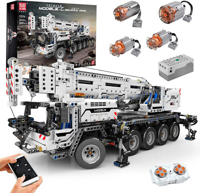 MOULDKING 17034 ULTIMATE 42009 RC KRAN Klemmbausteine Bauset 2.819 Teile OVP