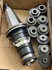 BIG CAT 50 CNC Milling Machine Tap Tapping Tool Holder Auto Tapper E24 Size 2