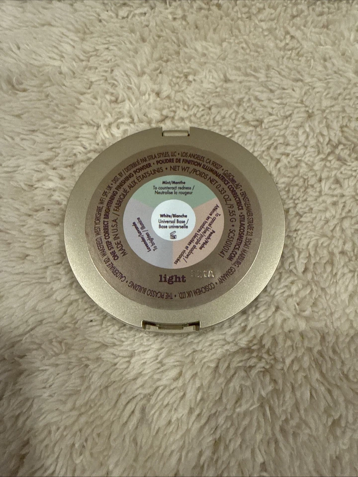 Stila One Step Correct Brightening Finishing Powder LIGHT Full Size BNIB - Image 3 of 4