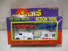 Megatoys Mega Movers Action Team with Boat and Trailer