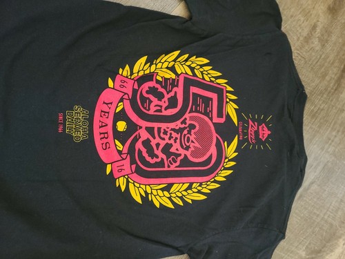 RARE Fitted Hawaii Zippy’s 50 Year Anniversary 2016 T-Shirt Exclusive Black sz s - Picture 4 of 6