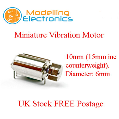 Mini Vibration PCB Motor 3V für Handys Pager Robotik Control Sticks