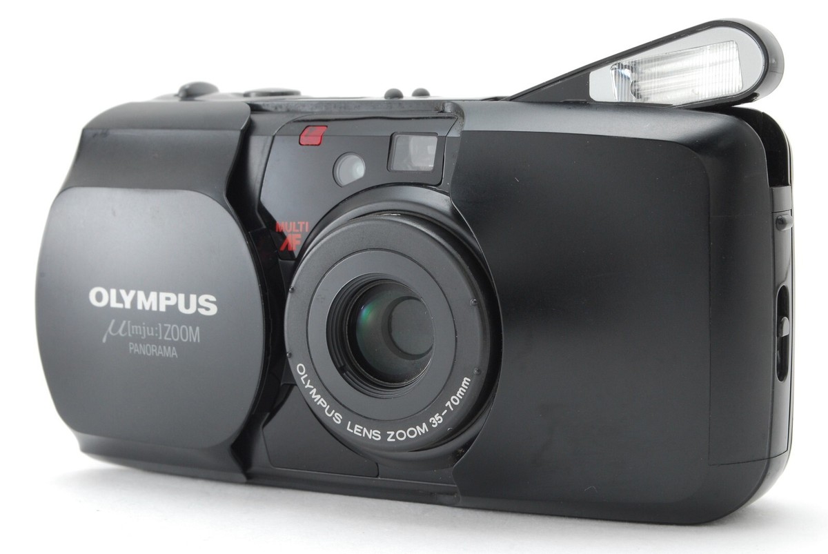 OLYMPUS μ[mju:] PANORAMA 35mm F3.5 MINT] Olympus μ mju Zoom Panorama 35mm f/3.5 Film Camera