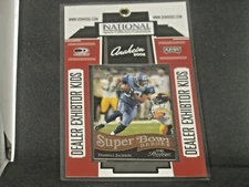 Darrell Jackson 2006 Prestige Super Bowl Heroe Anaheim National Convention Badge