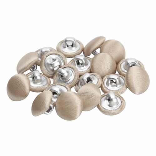 20x 10mm Smooth Satin Covered Metal Shank Buttons for Tuxedo Suit_Blouses Coat - Picture 2 of 79