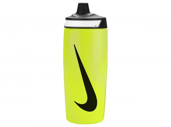 Nike Sports Water Bottle Gym Running Football 18oz Black Red white