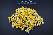 10-12 GAUGE 100 PK VINYL QUICK DISCONNECT FEMALE .250 TERMINAL CONNECTOR