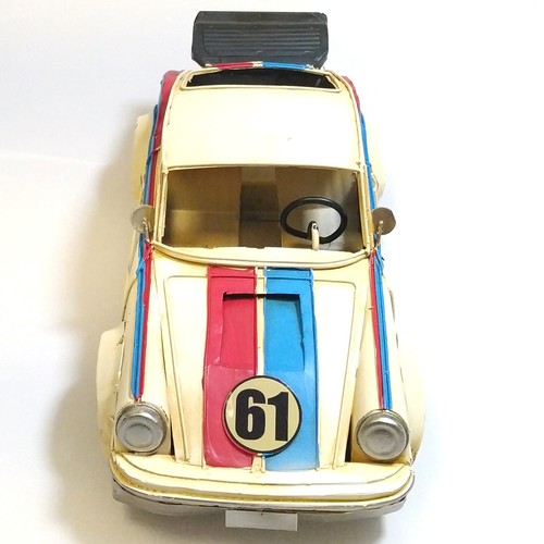 Modellino Auto d’Epoca Vintage in Metallo, da Collezione Stile Retro Antico 32cm - Foto 2 di 4
