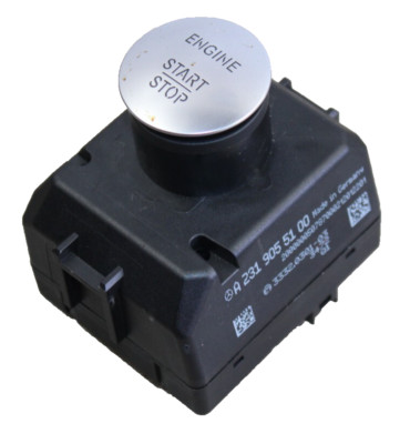 13-20 MERCEDES R231 SL550 IGNITION SWITCH ENGINE START STOP BUTTON