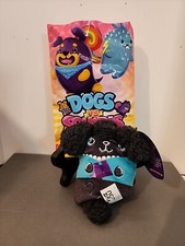 Dogs vs Squirls - LINDA 010 Bean Bag Plush - Purple Wave
