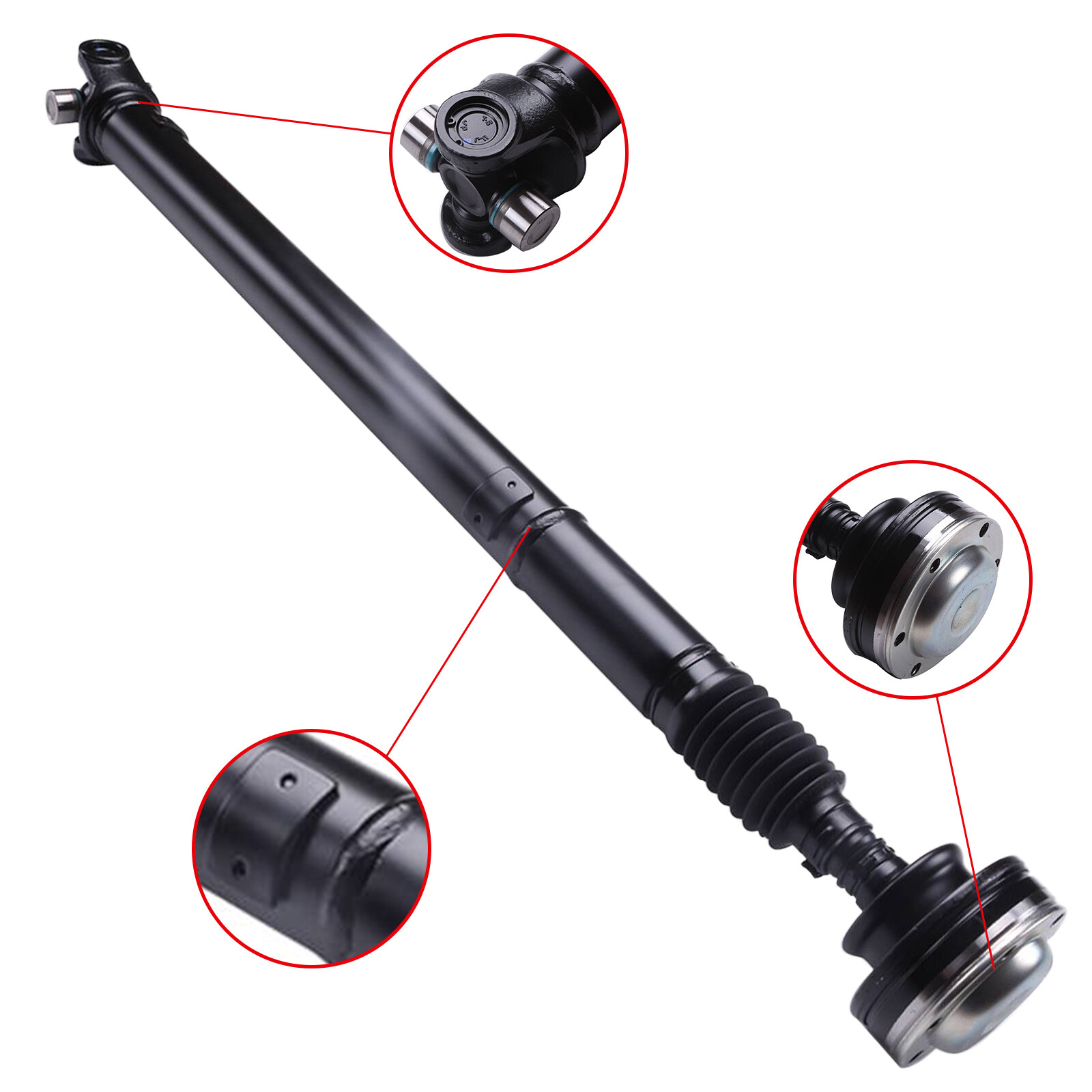 Front Driveshaft Prop Shaft Assembly For Jeep Grand Cherokee 4.0L Auto 1999-2004