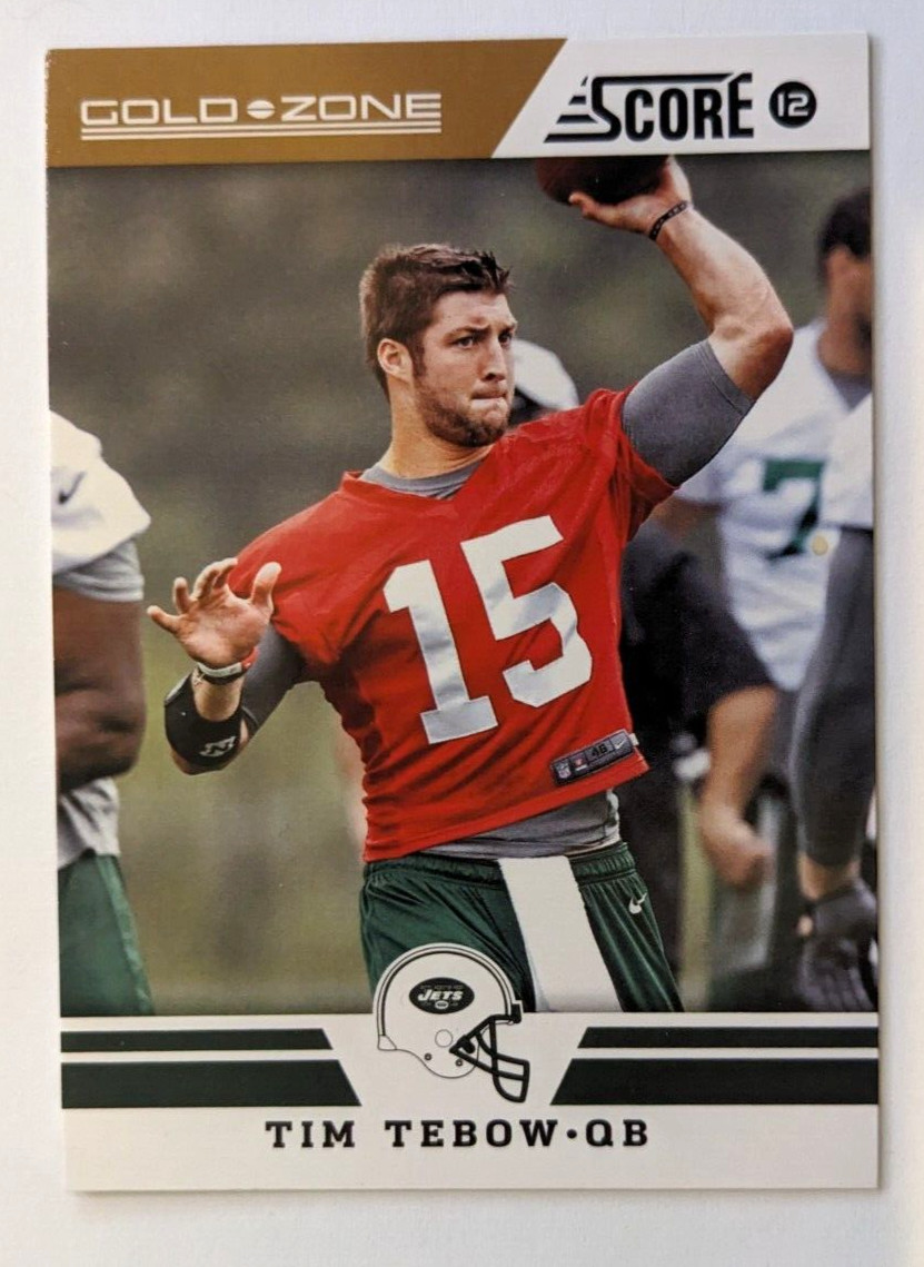2012 SCORE GOLD ZONE TIM TEBOW #184