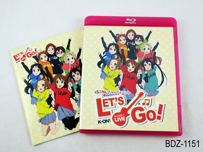 K-On Houkago Tea Time Live Concert Let's Go Bluray Event 2009 Keion BD US Seller