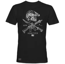 Howitzer Style Men's T-Shirt SPEAR Military Grunt MFG S-4XL