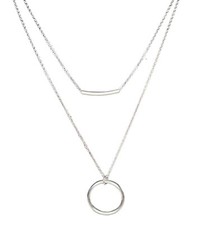 Layered Necklace Pendant 14k Gold Plated Dainty Gold Choker for Women and Girls