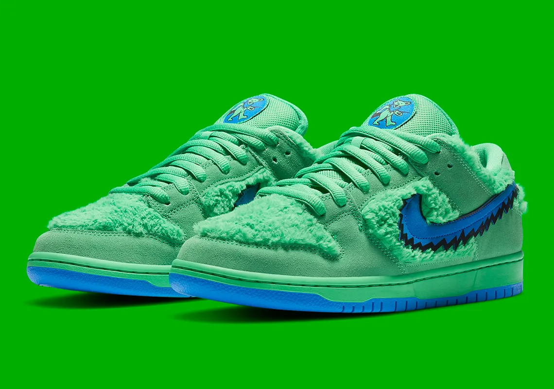 Nike SB Dunk Low x Grateful Dead Green Bear 2020 Special Nike SB Dunk Low x Grateful Dead Green Bear 2020 Special