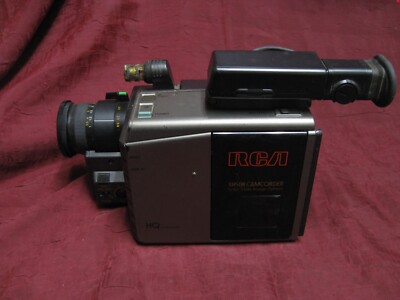 RCA Autofocus Solid State Image Sensor VHS Camcorder CPR100 AS-IS