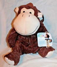 NEW WITH TAG MONKEY LARGE 16" SOFT PLUSH PACK 3