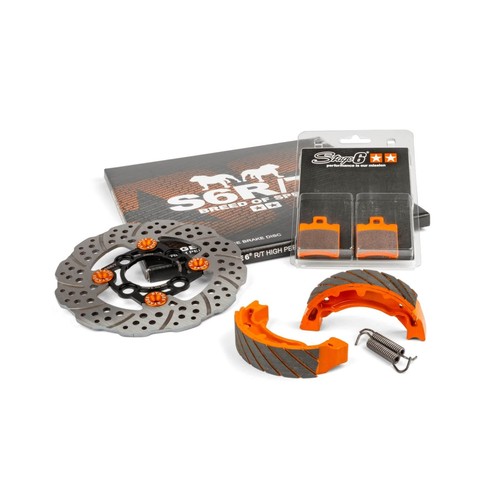 Kit dischi pastiglie e ganasce freno Stage6 MBK 50 Booster Rocket 1995-2014 - 第 1/4 張圖片
