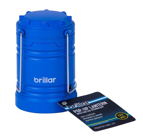 Brillar Popup Lantern Collapsible LED Camping Light Hiking Tent Flashlight 260lm - Picture 12 of 16