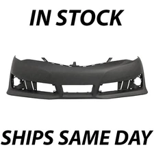 NEW Primered - Front Bumper Cover Fascia for 2012-2014 Toyota Camry SE TO1000379