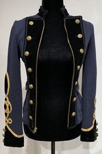 Ralph Lauren Denim & Supply Navy Blue Military Jacket Xs