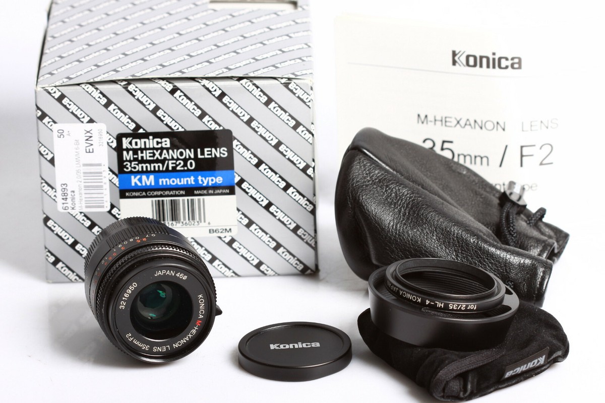 Konica M-Hexanon Lens 2/35 35mm f2 Leica-M 6-bit | eBay Konica M-Hexanon Lens 2/35 35mm f2 Leica-M 6-bit | eBay