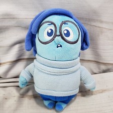 Disney Pixar Inside Out Sadness Plush Stuffed Toy Tomy 9 Inch 2015