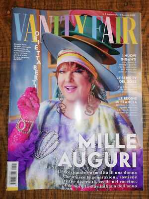Vanity Fair Nr.1 5. Januar 2022 Orietta Berti 