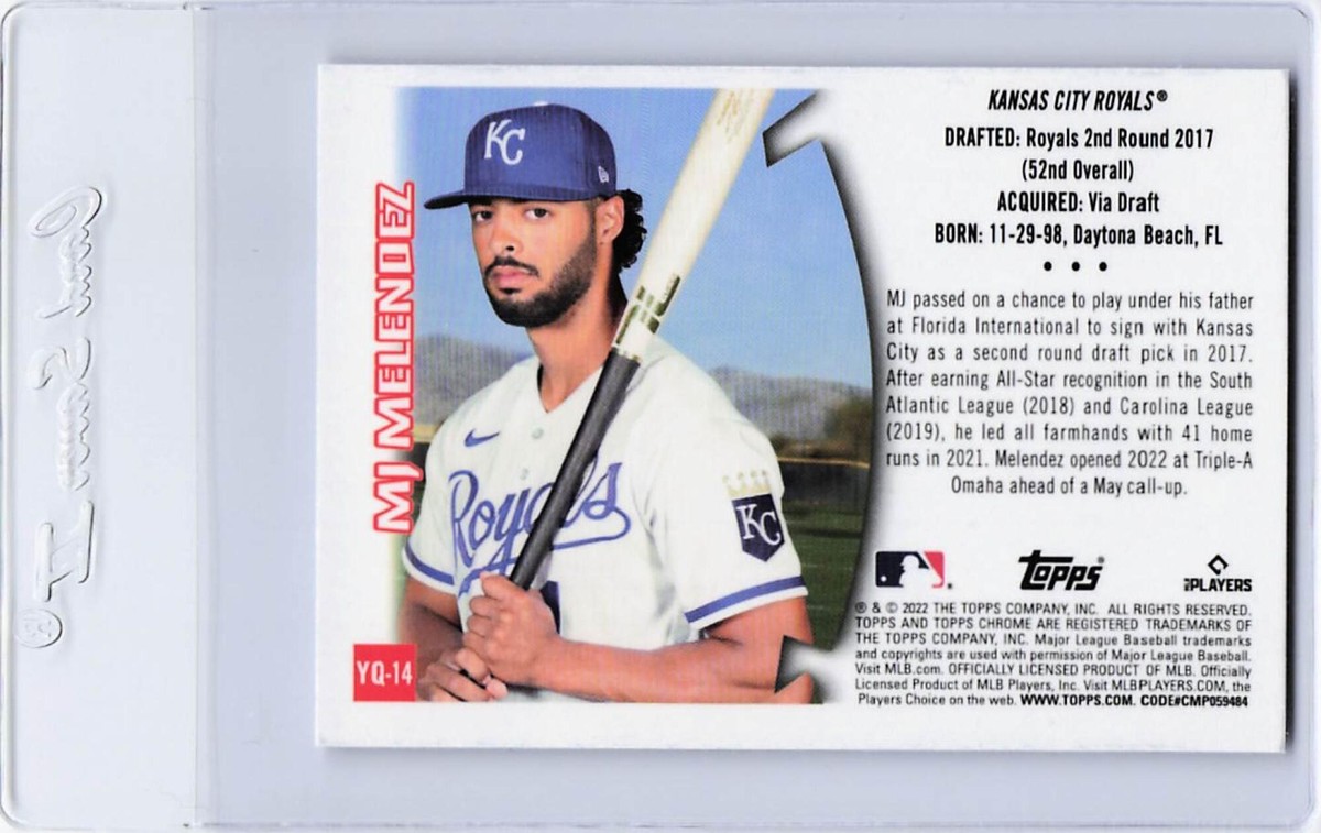 TOPPS DYNASTY MJ MELENDEZ auto WBC サイン TOPPS DYNASTY MJ MELENDEZ auto WBC サイン 2025 Topps Series
