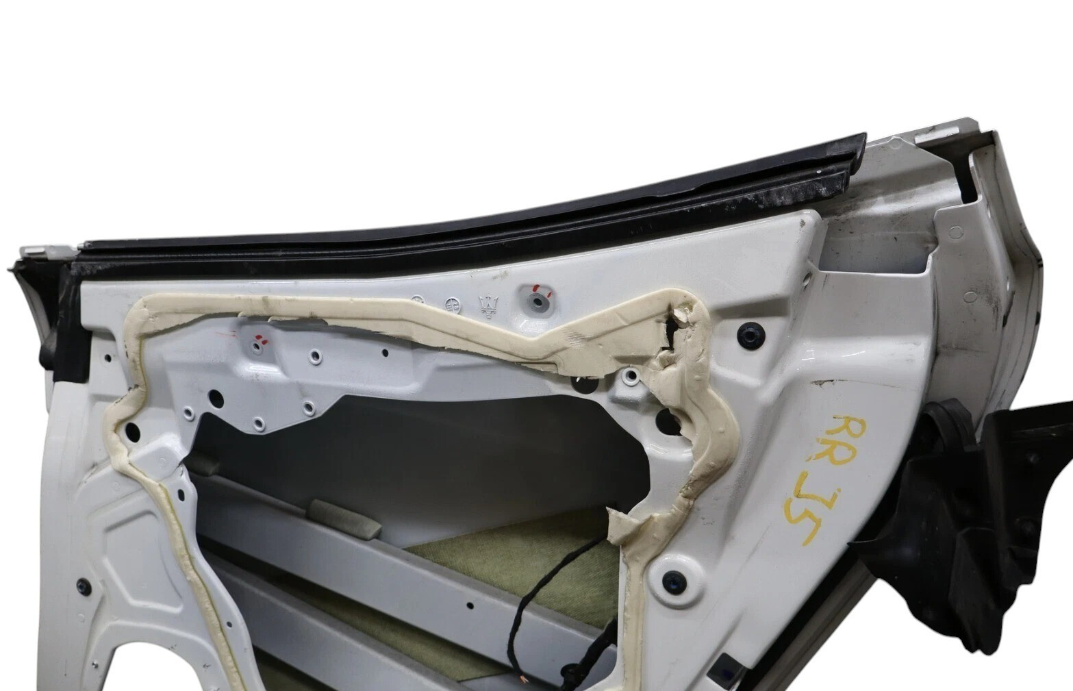 14-22 Maserati Ghibli Rear Right Passenger Side Door Shell Panel White Oem