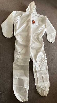 KleenGuard A40 Coveralls, White #44327, Size 4XL