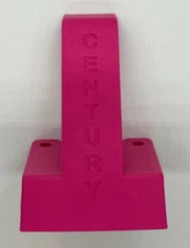 Century Skateboard Truck Lappers, unique vintage style, HOT PINK