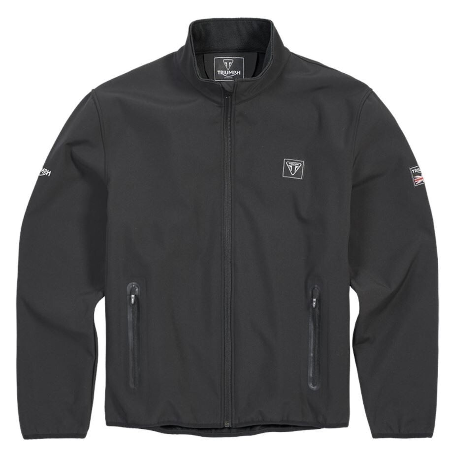 Triumph Motorcycle Service Softshell Jacket Black MTES22808