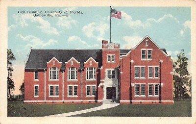 FL 1930 s Unusual College of Law University of Florida Gainesville, FLA Gators