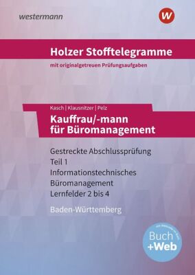 Holzer Stofftelegramme Baden-Württemberg   Kauffrau/-mann für Büromanagement