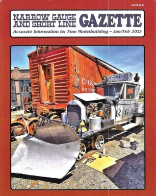 Schmalspuranzeiger Jan. 2023 White Pass Yukon Holzfäller Sägewerk Feuerwehr Karosserie