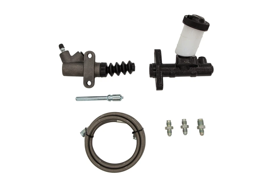 Blitech Master Slave Cylinder & Stainless Clutch Line Kit For 90-05 Mazda Miata - Image 2 of 4