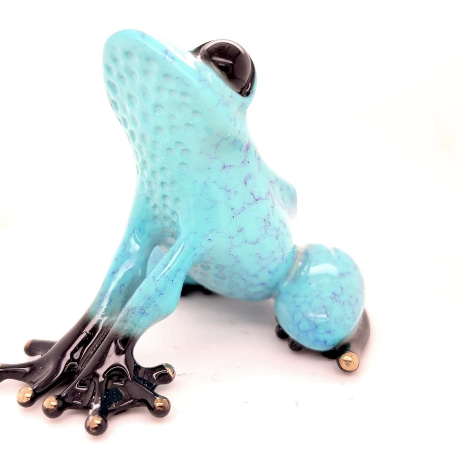 Rare "Capri" Bronze Frog Sculpture by Tim Cotterill a Frogman LE 1378/5000 W/COA - Image 3 of 4