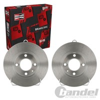 2X Champion Bremsscheiben 239Mm Voll Vorne Passend FüR Audi 80 Seat Cordoba