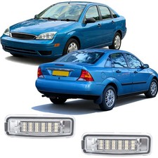 2X LED KENNZEICHENBELEUCHTUNG PASSEND FÜR FORD FOCUS MK1 DFW KENNZEICHEN