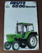 Blechschild Deutz 6806 Spezial Metallschild 