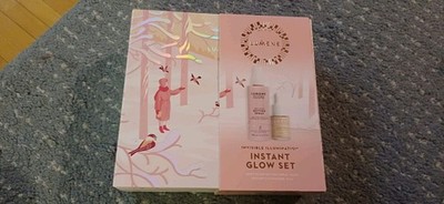 Lumene Invisible Illumination Instant Glow Set Rosa Verpackung