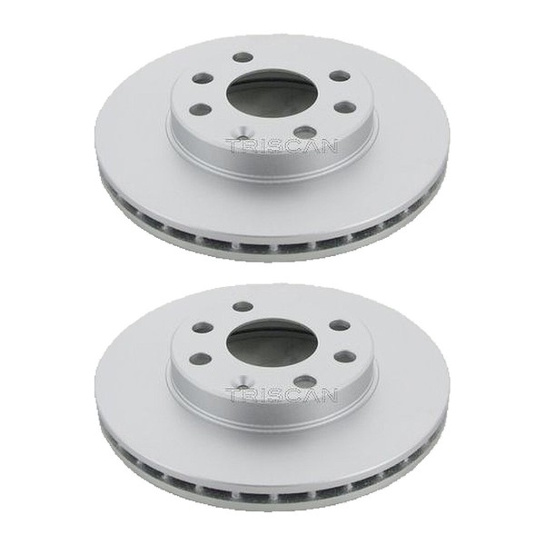 2 Bremsscheiben BelüFtet Ø 236 Mm Triscan Passend FüR U.A. Opel Astra-image