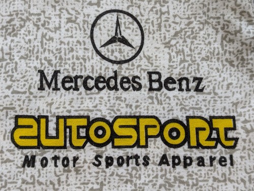 ● VINTAGE 1990'S MIKA HAKKINEN MERCEDES BENZ F1 SHIRT SIZE MEN'S ADULT L ● - Picture 10 of 16
