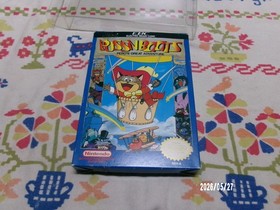 #1000 Puss'n Boots Pero's Great Adventure Nintendo NES CIB NICE 1987 Authentic