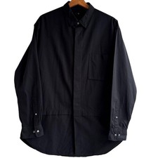 Uniqlo +J Oversized Supima Cotton Shirt Black L